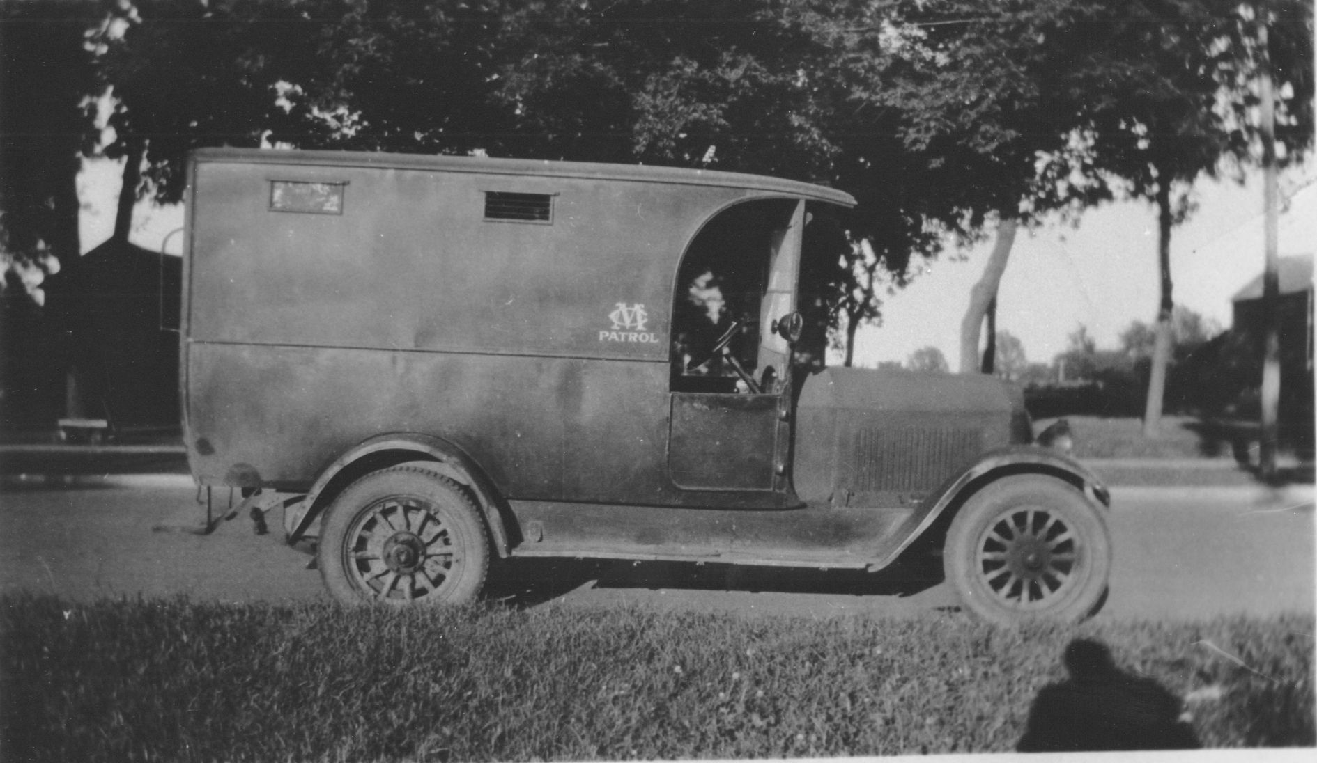 police patrol car